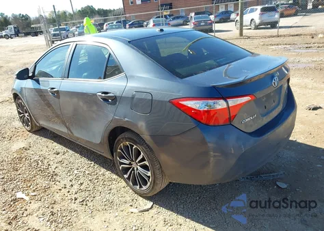 2014 Toyota Corolla S Plus from USA, damaged, VIN 2T1BURHE8EC030734